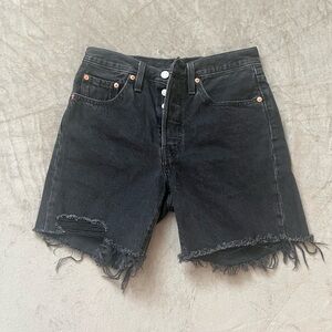 Levi's Women's Premium 501 Mid Thigh Short